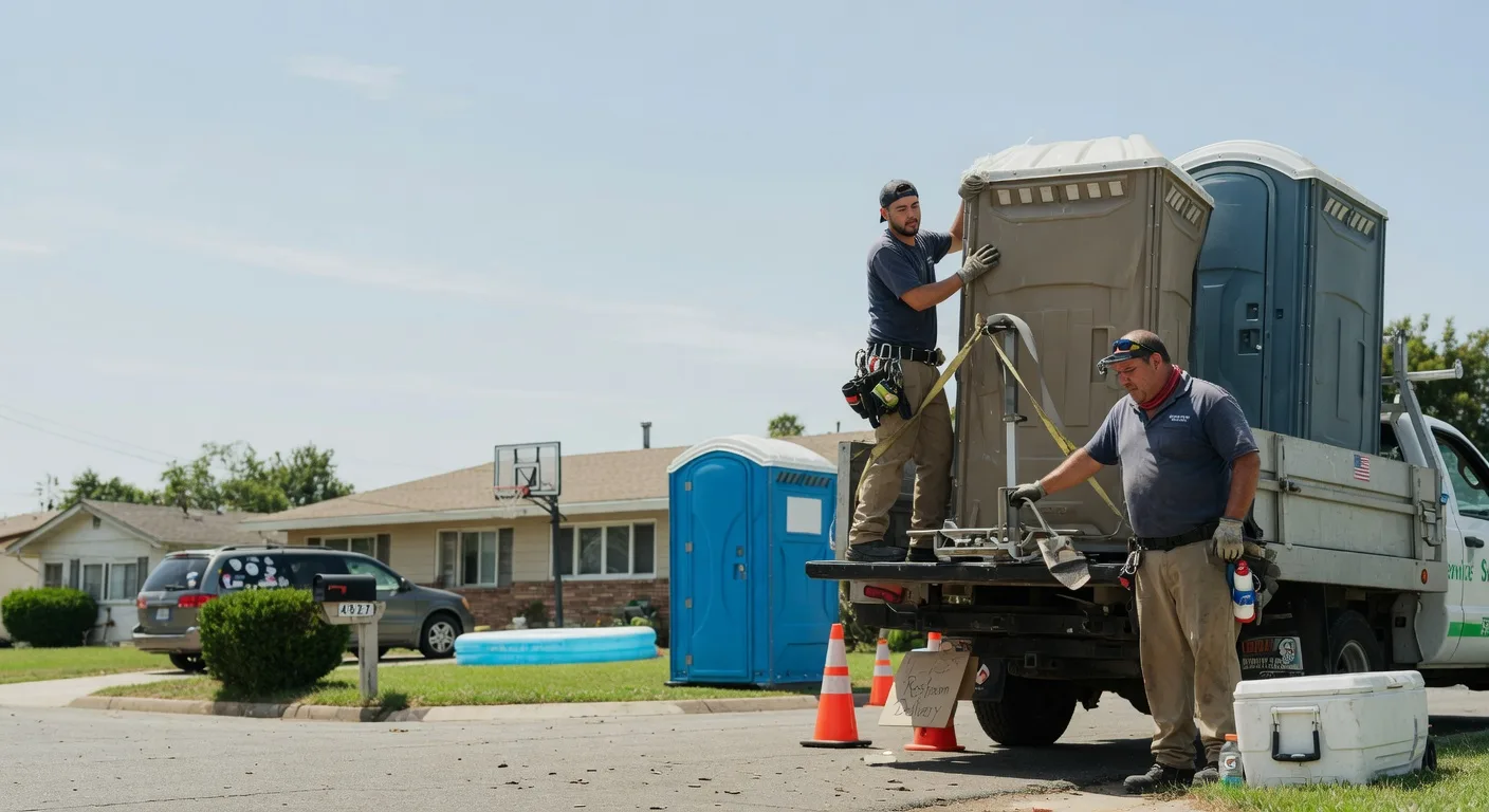 Porta Potty Rental in Cranfills Gap, TX near me